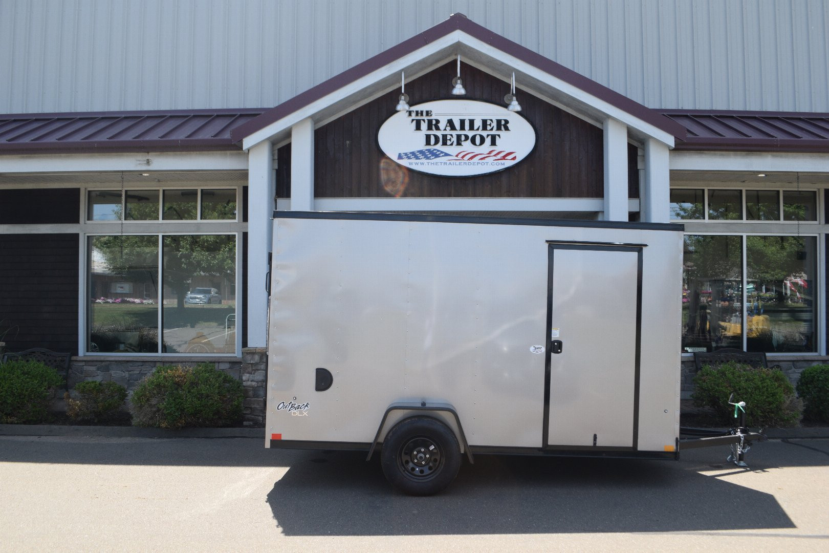 New Pace American 6′ x 12′ + V-Nose Enclosed Cargo Trailer with Ramp Door 2.9K