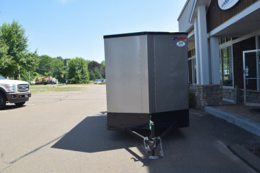 New Pace American 6′ x 12′ + V-Nose Enclosed Cargo Trailer with Ramp Door 2.9K