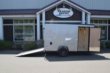 New Pace American 6′ x 12′ + V-Nose Enclosed Cargo Trailer with Ramp Door 2.9K
