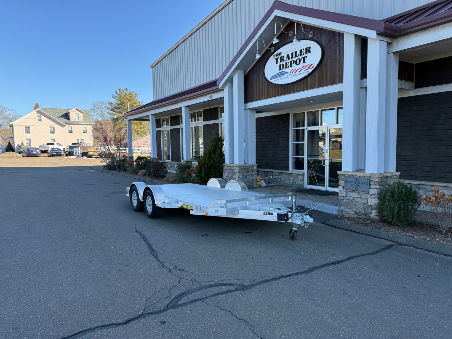 New Aluma 6'9" x 16' Open Car Hauler 7K