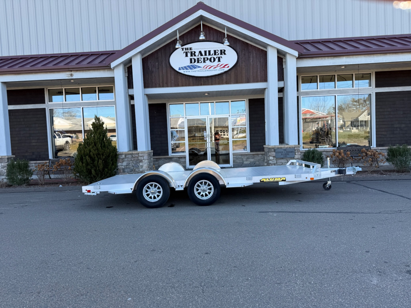 New Aluma 6'9" x 16' Open Car Hauler 7K