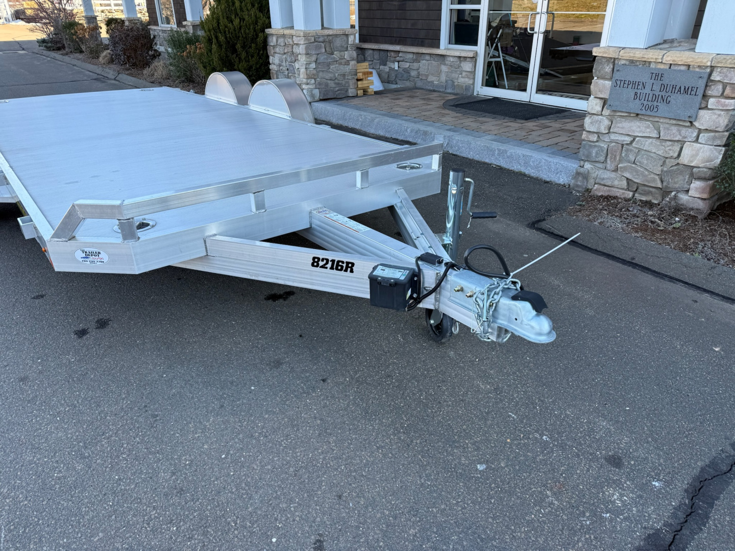 New Aluma 6'9" x 16' Open Car Hauler 7K