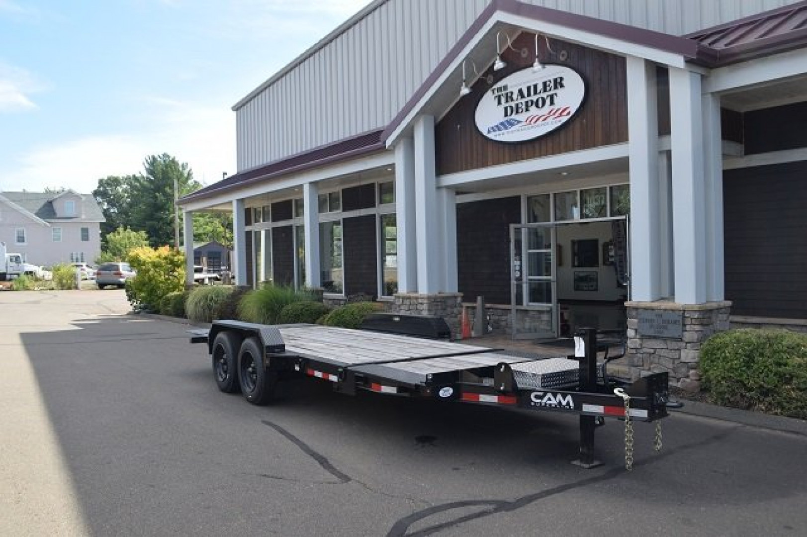 New CAM Superline 6’11″ X 20′ EXTRA WIDE SPLIT TILT EQUIPMENT HAULER 17.6K