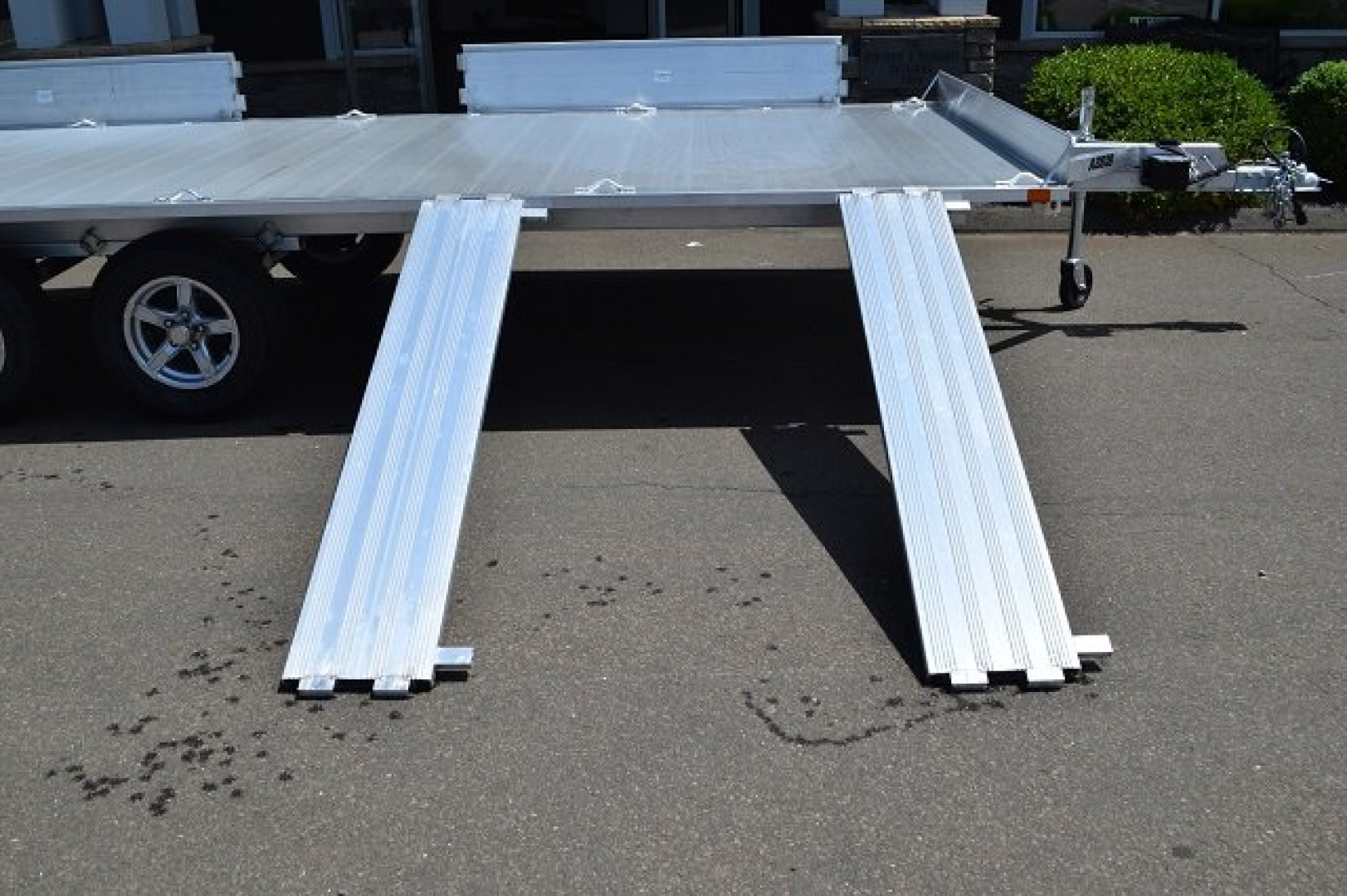 New Aluma 7'4" x 18' ATV Trailer 7K