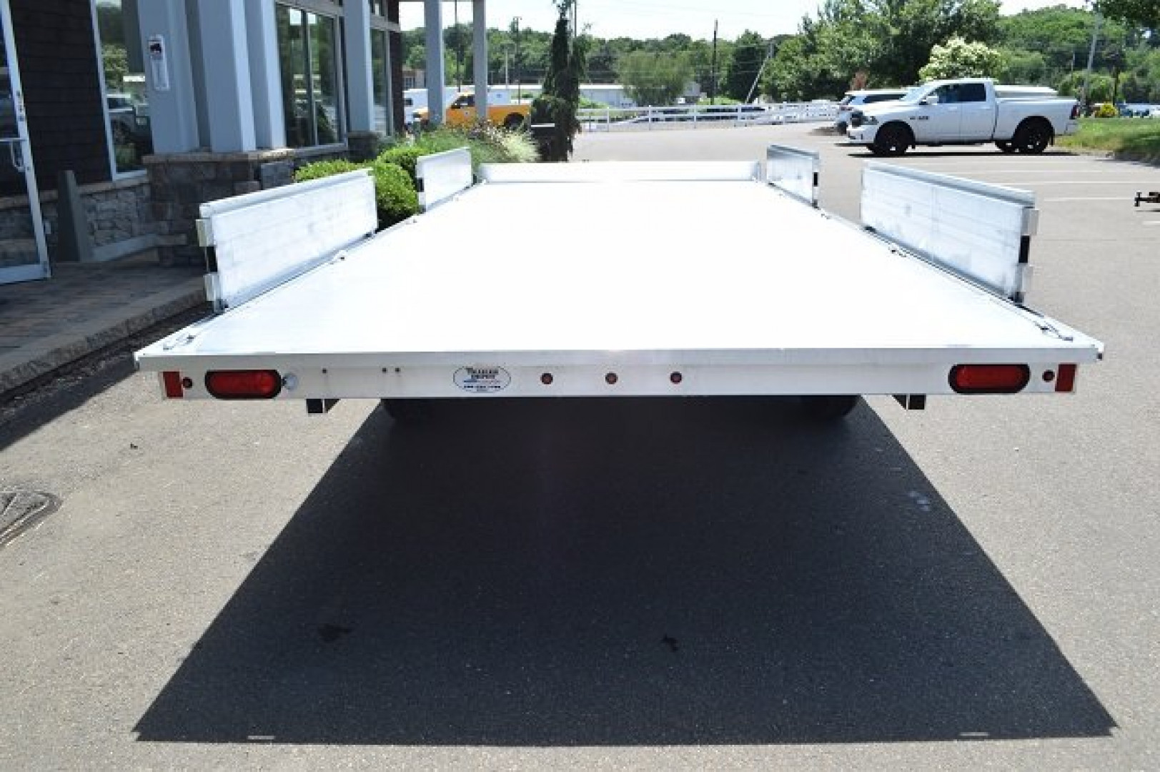 New Aluma 7'4" x 18' ATV Trailer 7K