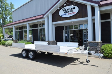 New Aluma 7'4" x 18' ATV Trailer 7K