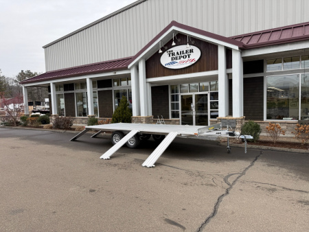 New Aluma 7'4" x 18' ATV Trailer 7K