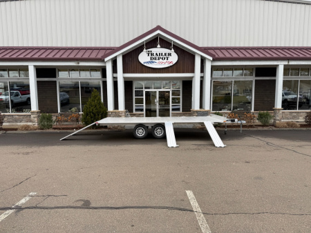 New Aluma 7'4" x 18' ATV Trailer 7K