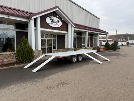 New Aluma 7'4" x 18' ATV Trailer 7K