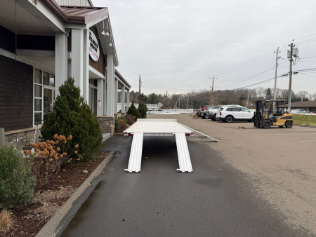 New Aluma 7'4" x 18' ATV Trailer 7K