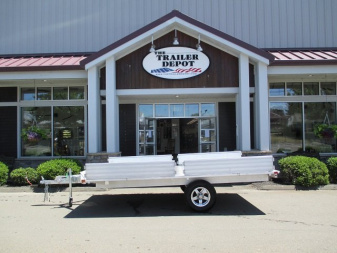 New Aluma 7'4" x 12'10" ATV Trailer 2.9K