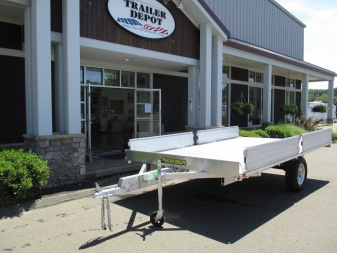 New Aluma 7'4" x 12'10" ATV Trailer 2.9K
