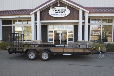 New Sure-Trac 7′ X 18′ OPEN LANDSCAPE TRAILER 7K