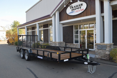 New Sure-Trac 7′ X 18′ OPEN LANDSCAPE TRAILER 7K