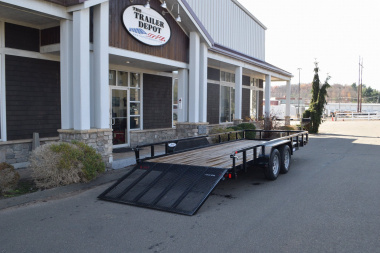 New Sure-Trac 7′ X 18′ OPEN LANDSCAPE TRAILER 7K
