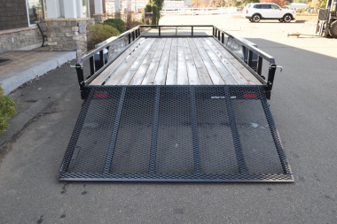 New Sure-Trac 7′ X 18′ OPEN LANDSCAPE TRAILER 7K