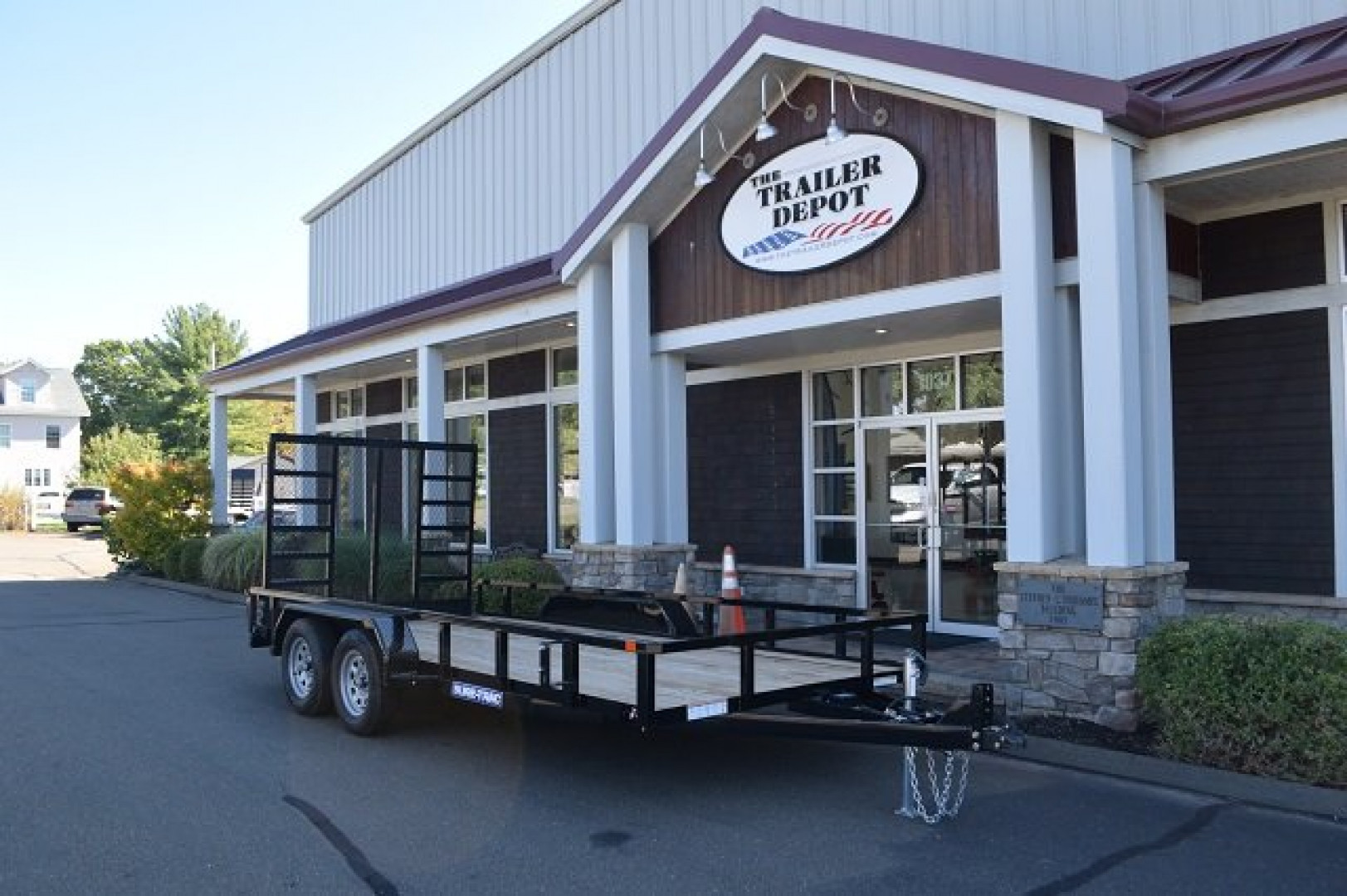 New Sure-Trac 7′ X 16′ OPEN LANDSCAPE TRAILER 7K