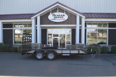 New Sure-Trac 7′ X 16′ OPEN LANDSCAPE TRAILER 7K