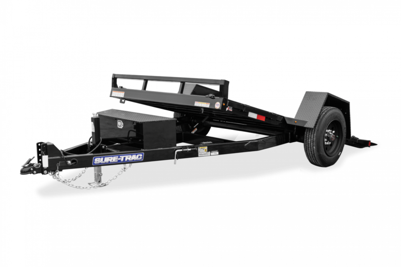New Sure-Trac 6'6" x 12' Equipment Tilt Trailer 10K