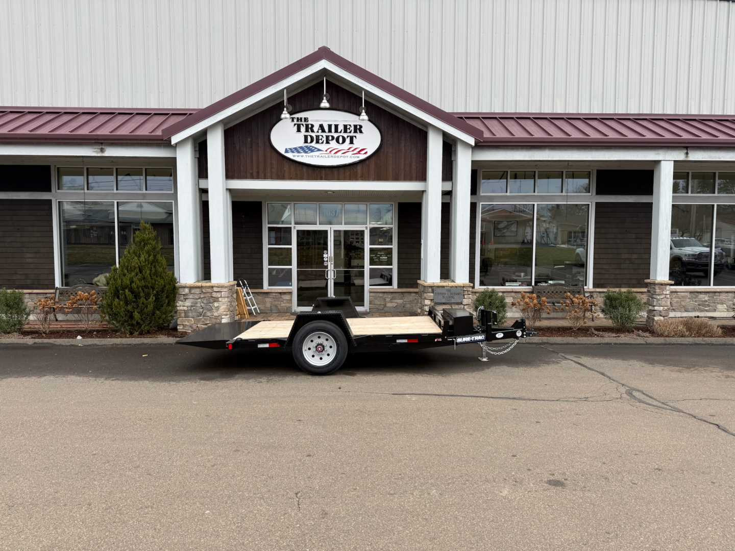 New Sure-Trac 6'6" x 12' Equipment Tilt Trailer 10K