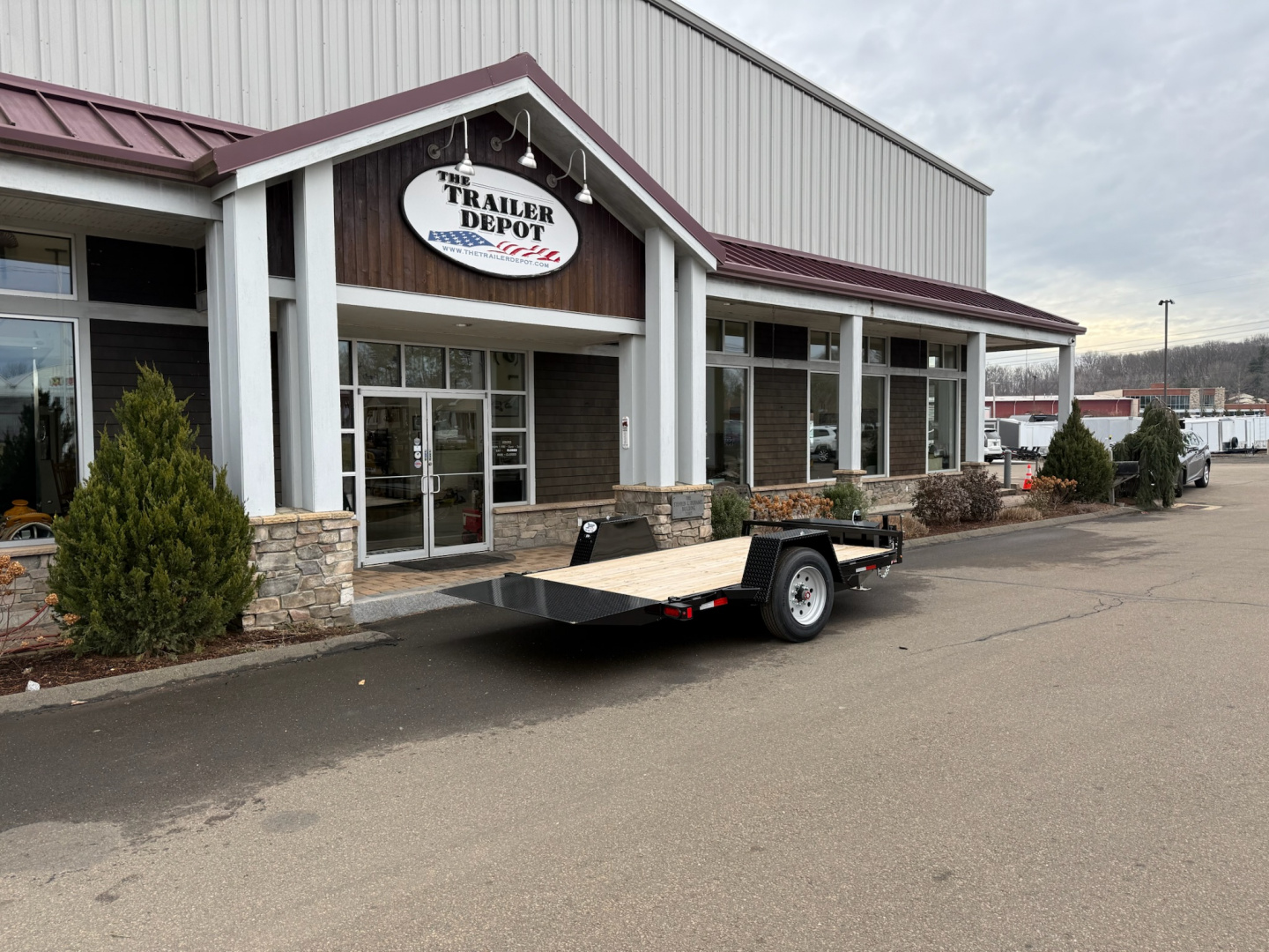 New Sure-Trac 6'6" x 12' Equipment Tilt Trailer 10K