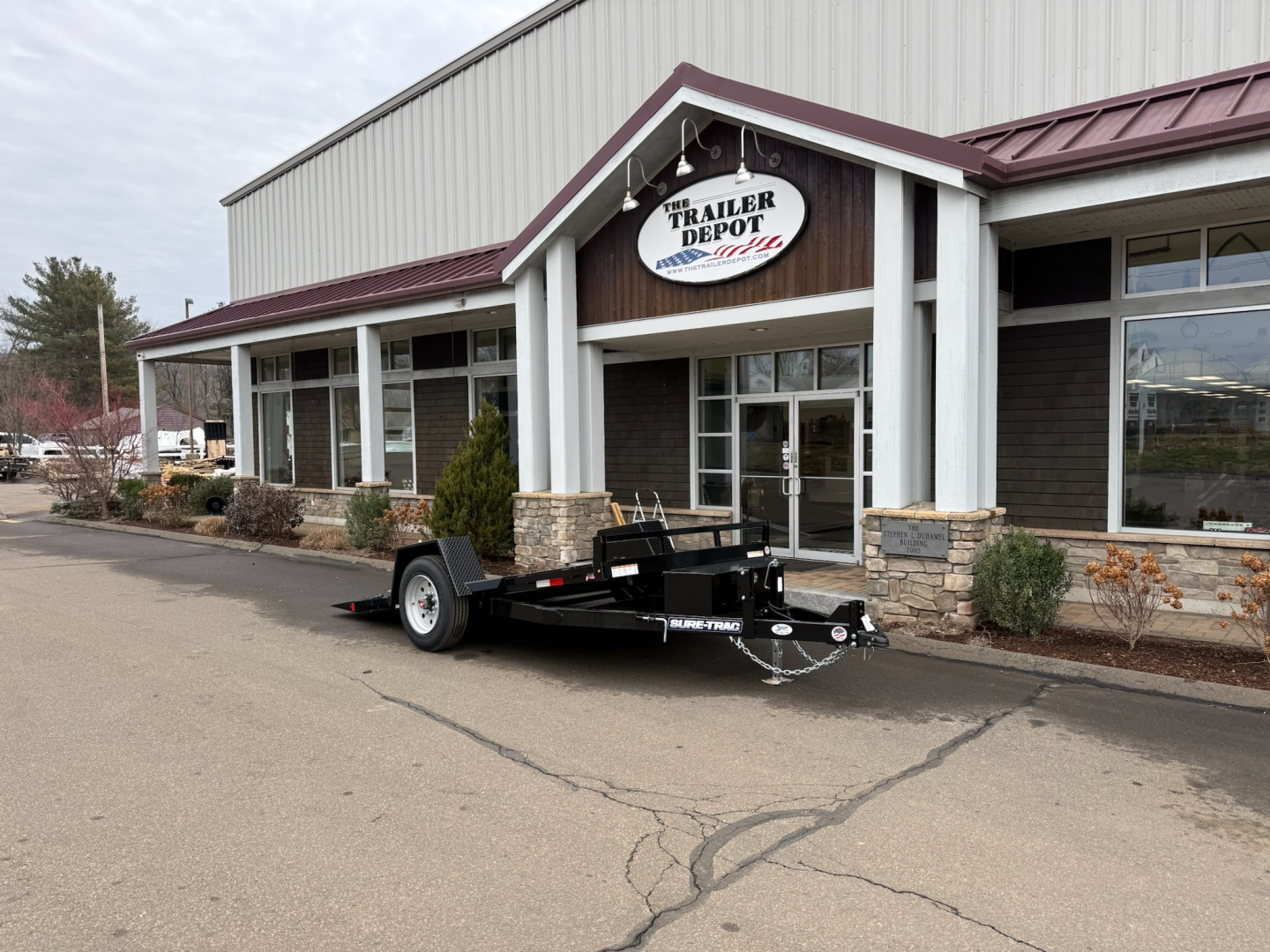 New Sure-Trac 6'6" x 12' Equipment Tilt Trailer 10K