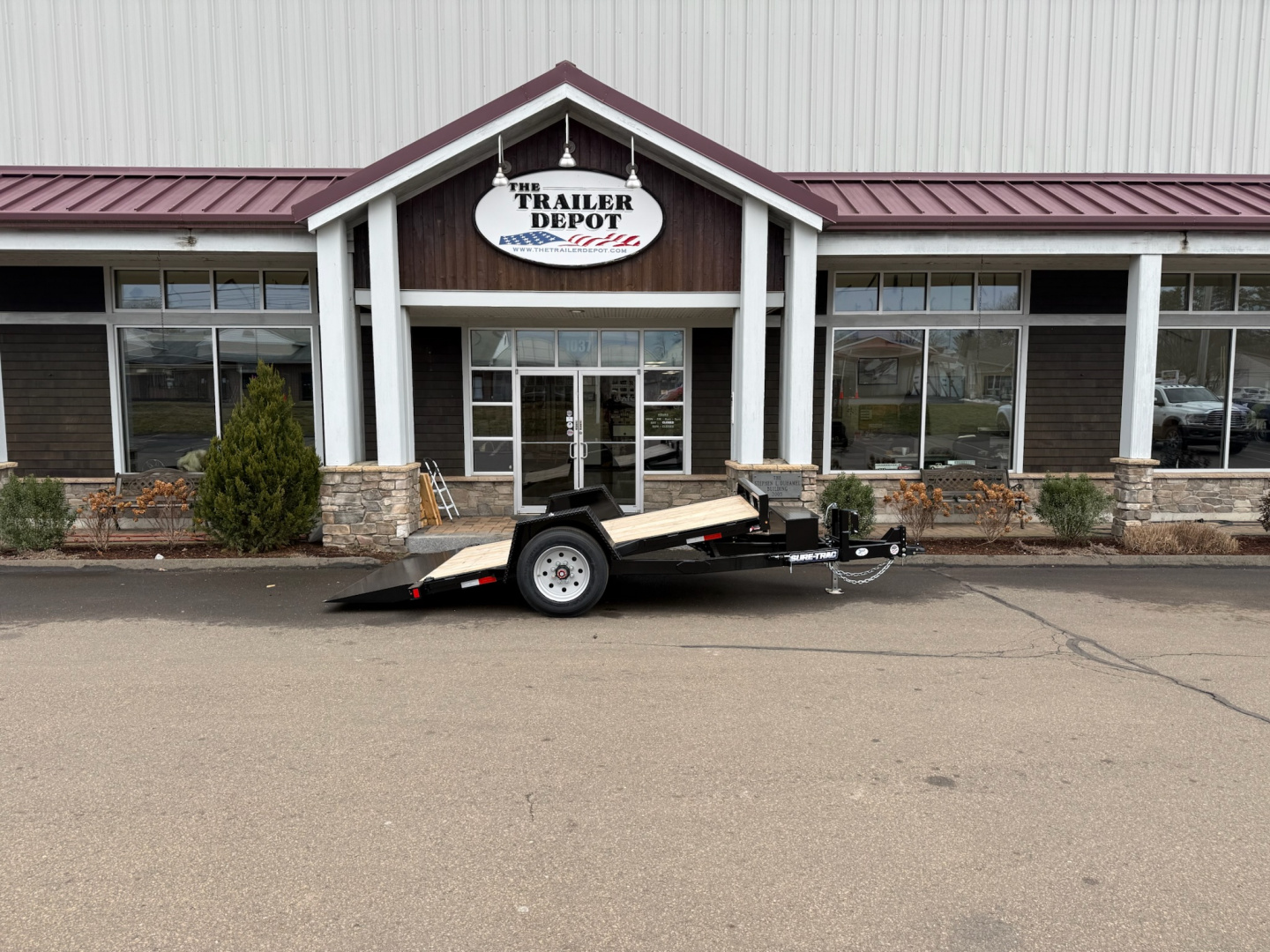 New Sure-Trac 6'6" x 12' Equipment Tilt Trailer 10K