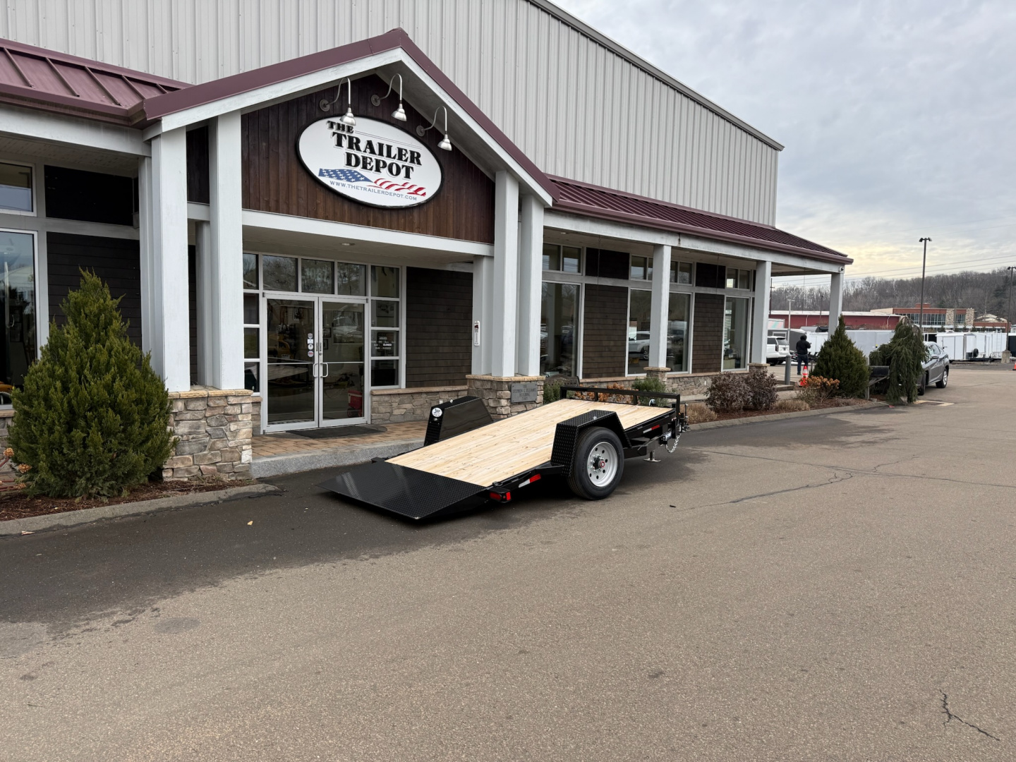 New Sure-Trac 6'6" x 12' Equipment Tilt Trailer 10K