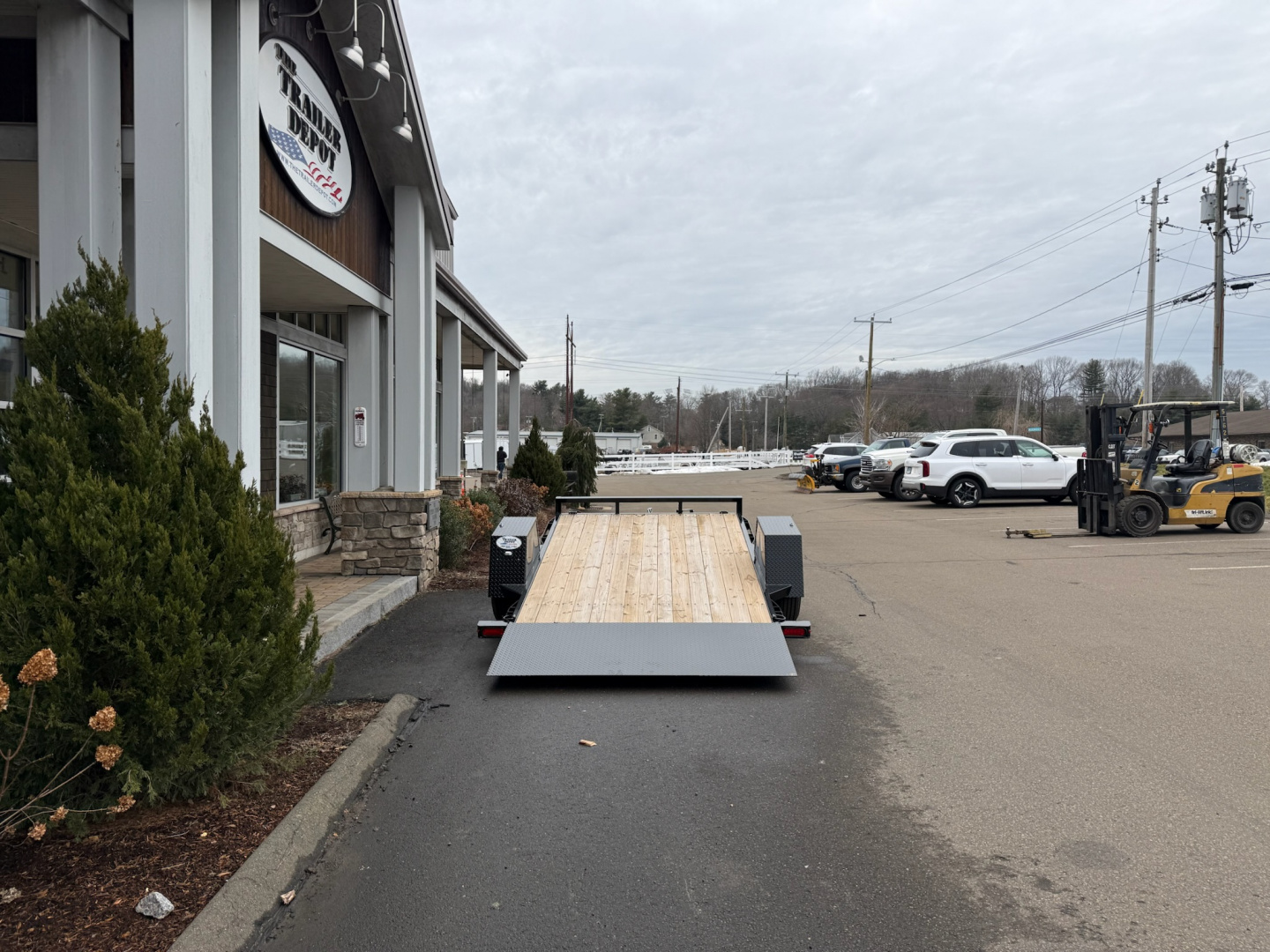 New Sure-Trac 6'6" x 12' Equipment Tilt Trailer 10K