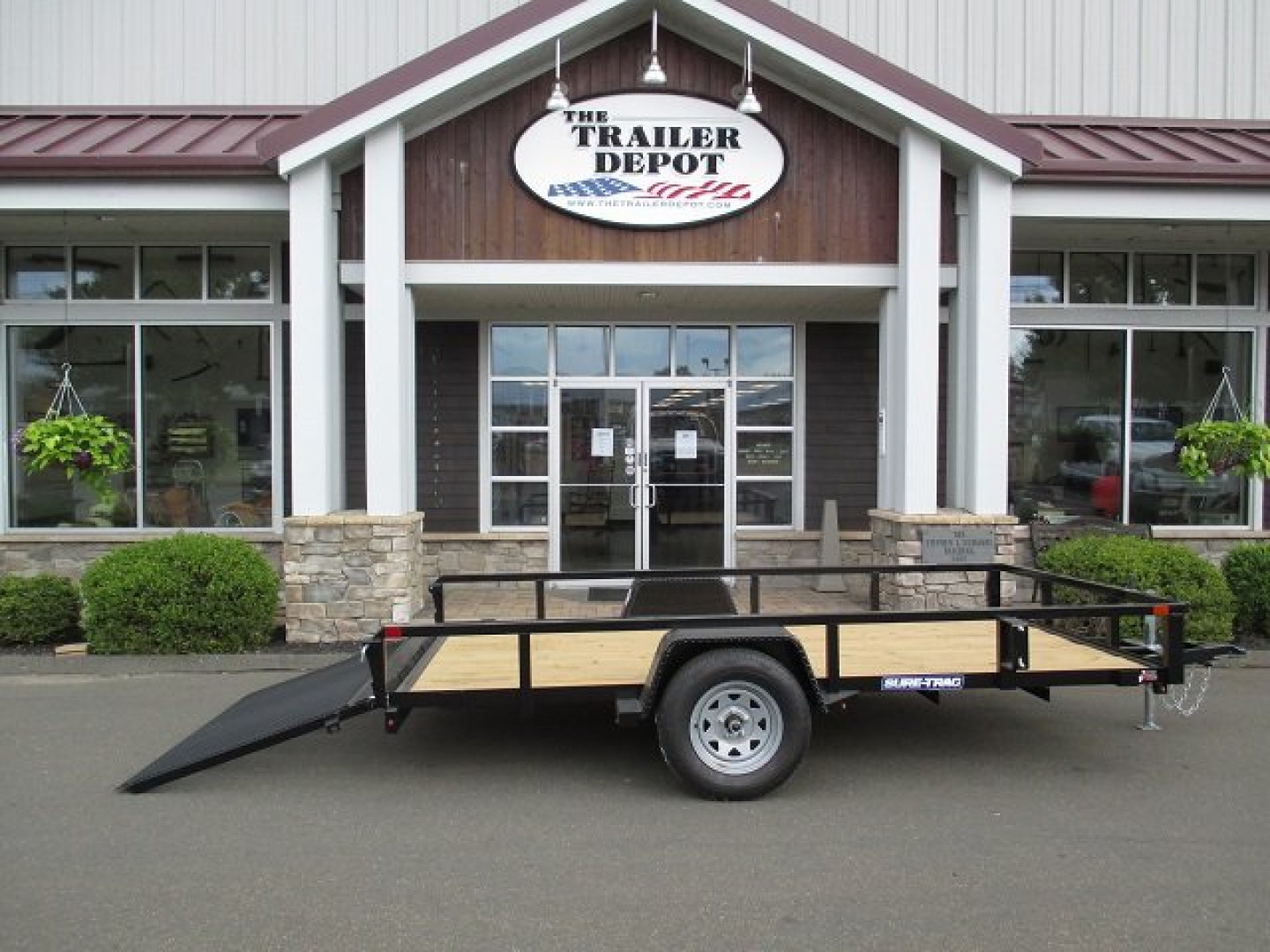 New Sure-Trac 7′ X 12′ OPEN UTILITY TRAILER 2.9K