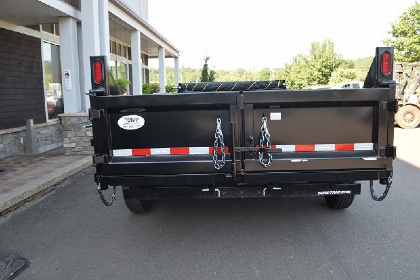 New Sure-Trac 6’10” X 14′ HEAVY DUTY LOW PROFILE DUMP TRAILER 14K