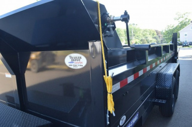 New Sure-Trac 6’10” X 14′ HEAVY DUTY LOW PROFILE DUMP TRAILER 14K