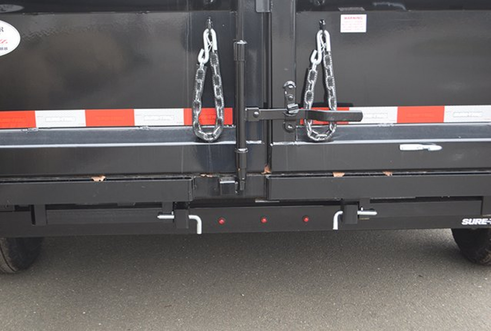 New Sure-Trac 6'10" x 12' Heavy Duty Low Profile Dump Trailer 14K