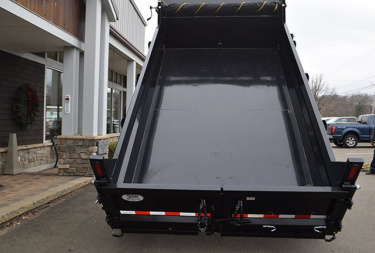 New Sure-Trac 6'10" x 12' Heavy Duty Low Profile Dump Trailer 14K