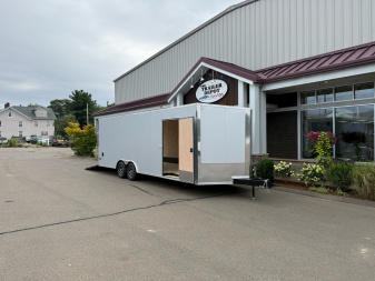 New Pace American 8'6" x 24'+ V-Nose Enclosed Car Hauler 9.9K