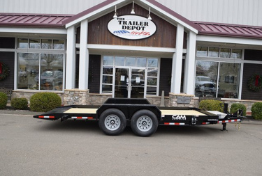 New CAM Superline 6’9″ X 18′ FULL TILT TRAILER 15.4K