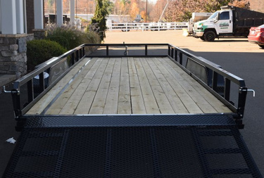 New Sure-Trac 7′ X 18′ OPEN LANDSCAPE TRAILER 7K