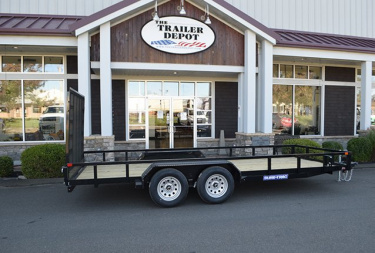 New Sure-Trac 7′ X 18′ OPEN LANDSCAPE TRAILER 7K