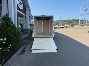 New Pace American 6′ x 12′ + V-Nose Enclosed Cargo Trailer with Ramp Door 2.9K
