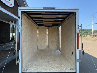 New Pace American 6′ x 12′ + V-Nose Enclosed Cargo Trailer with Ramp Door 2.9K