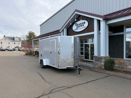 New Pace American 6′ x 12′ + V-Nose Enclosed Cargo Trailer with Ramp Door 2.9K