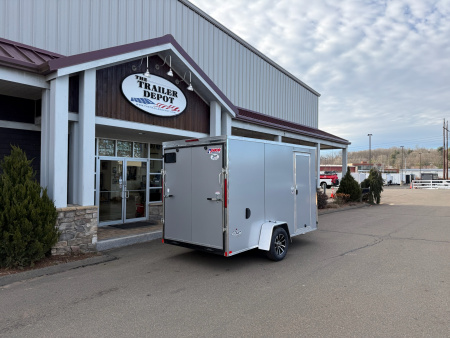 New Pace American 6′ x 12′ + V-Nose Enclosed Cargo Trailer with Ramp Door 2.9K