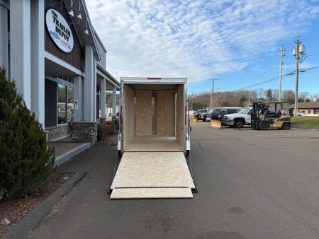 New Pace American 6′ x 12′ + V-Nose Enclosed Cargo Trailer with Ramp Door 2.9K