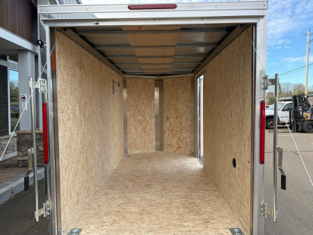 New Pace American 6′ x 12′ + V-Nose Enclosed Cargo Trailer with Ramp Door 2.9K