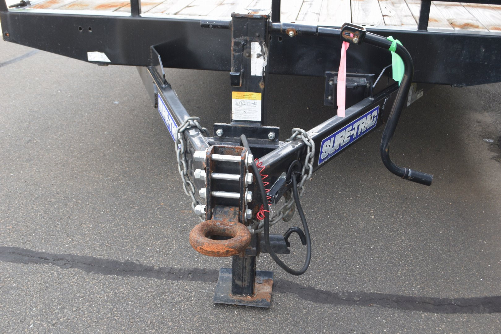 Used Sure-Trac 8’6″ X 17′ + 3′ BEAVERTAIL LOW PROFILE DECKOVER 9.9K