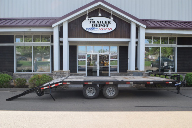 Used Sure-Trac 8’6″ X 17′ + 3′ BEAVERTAIL LOW PROFILE DECKOVER 9.9K