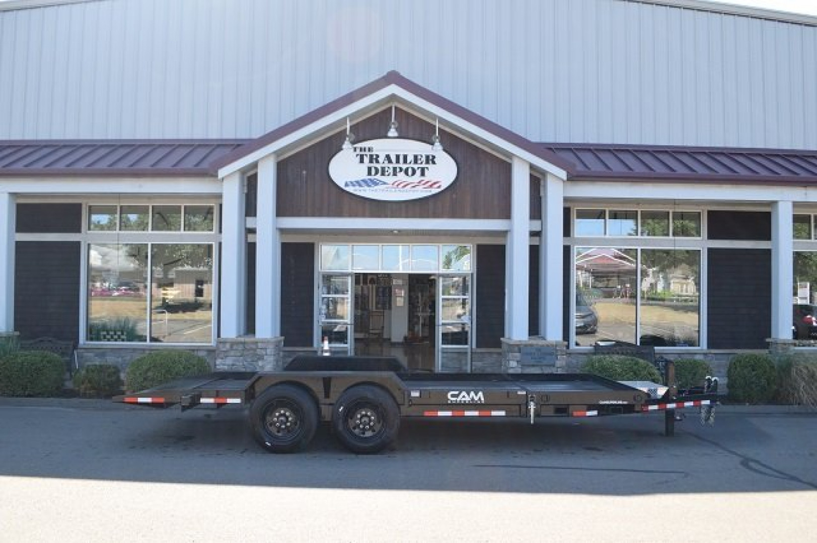 New CAM Superline 6’9″ X 20′ SPLIT TILT EQUIPMENT HAULER 17.6K