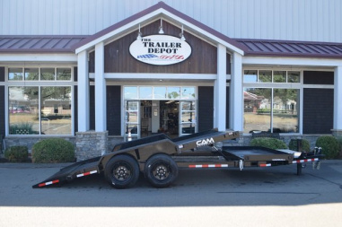 New CAM Superline 6’9″ X 20′ SPLIT TILT EQUIPMENT HAULER 17.6K