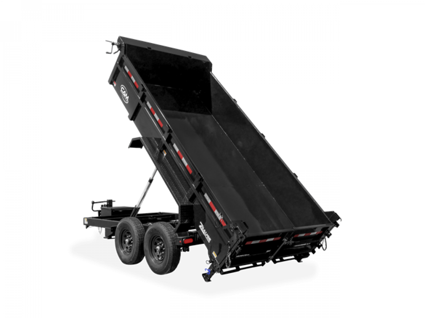 New CAM Superline 6’9″ X 16′ LOW PROFILE BEAST DUMP TRAILER 15.4K