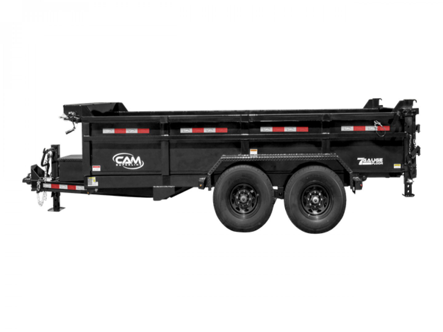 New CAM Superline 6’9″ X 16′ LOW PROFILE BEAST DUMP TRAILER 15.4K